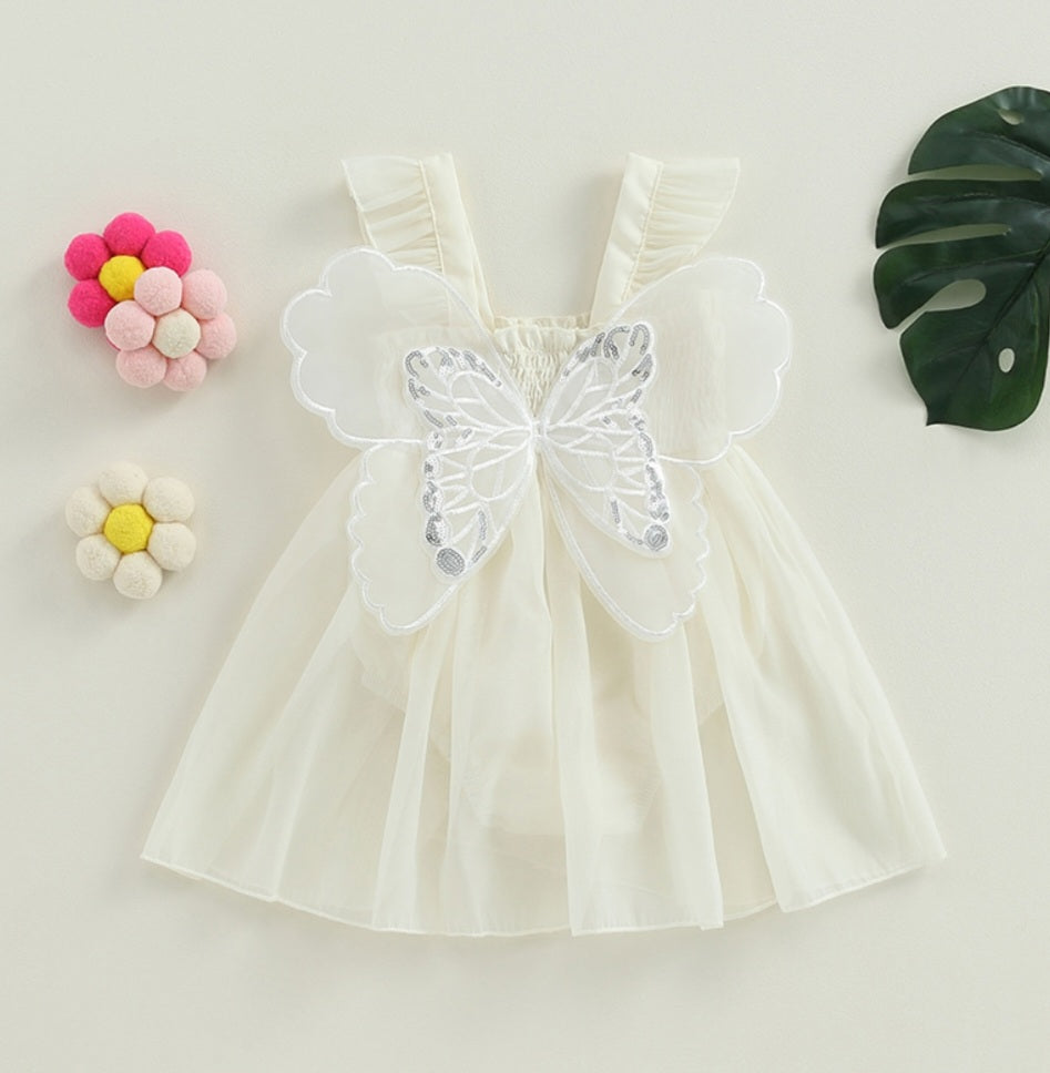 Butterfly Romper Dress 1000279