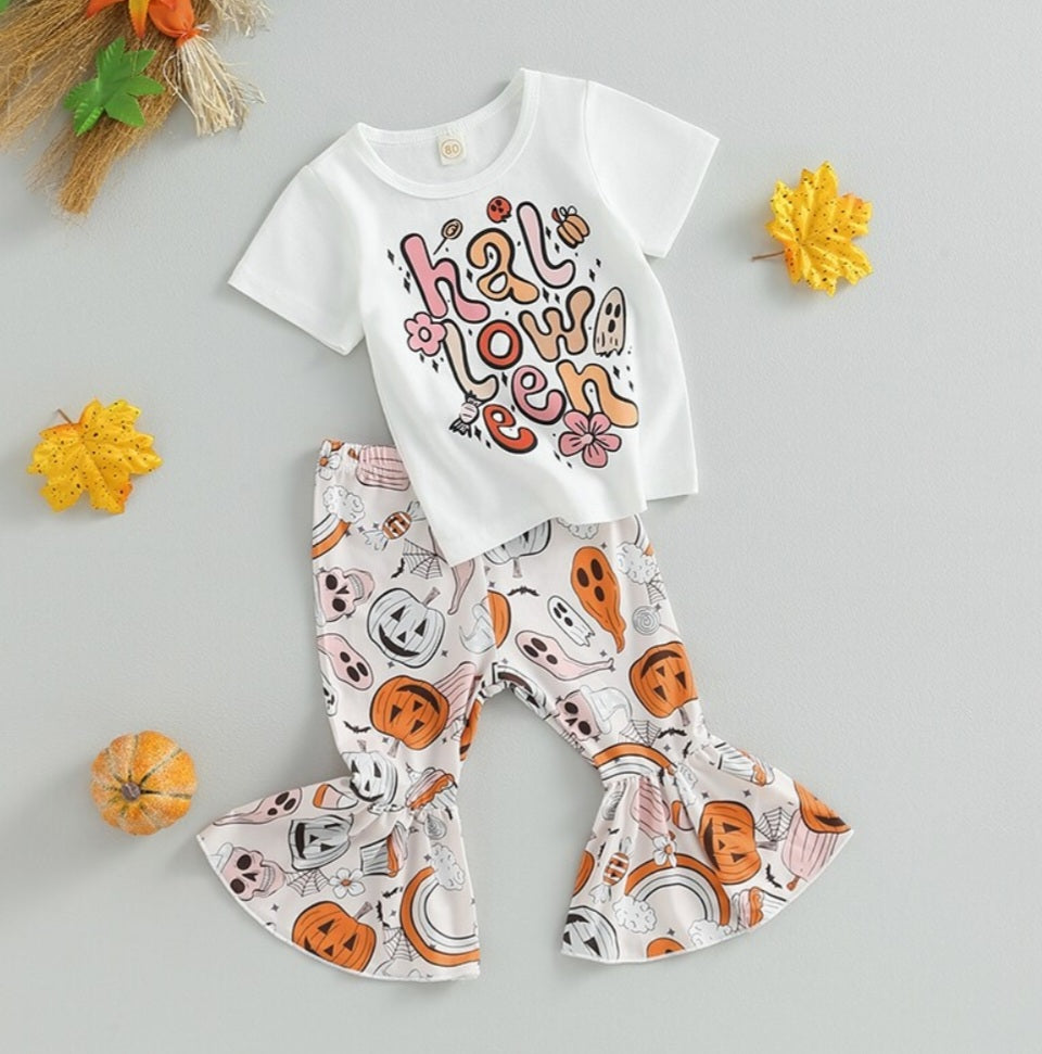 Halloween T-shirt and Bell Bottoms 100094