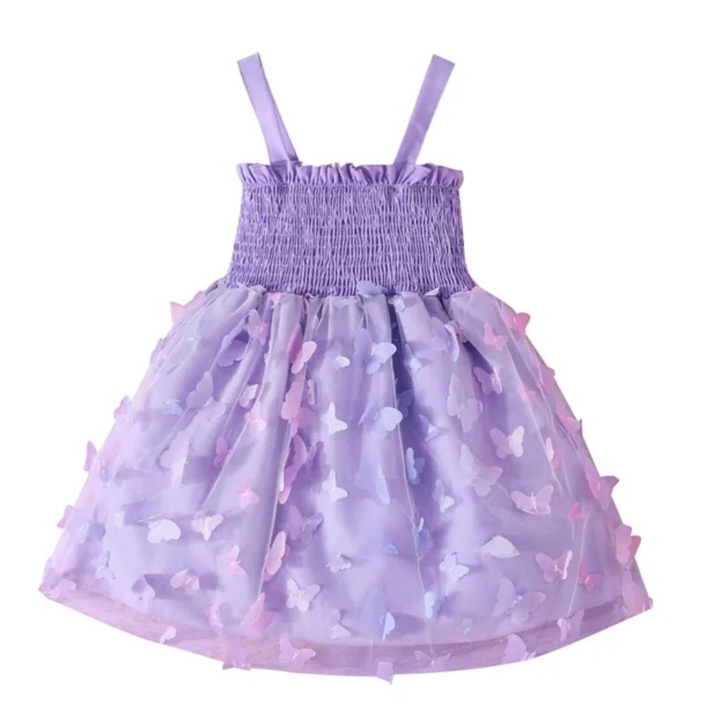 Purple Butterfly Dress