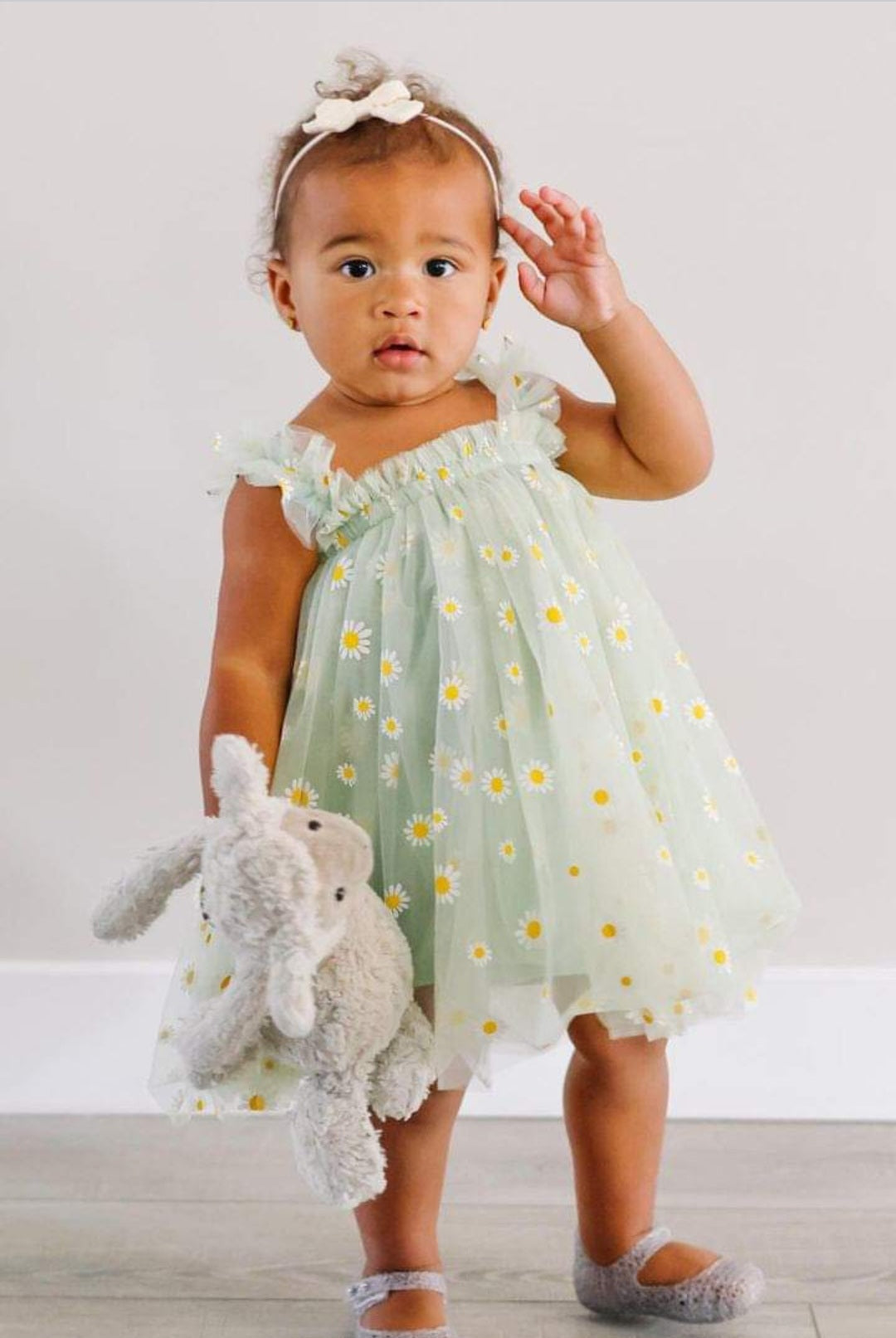 Green Daisy Dress