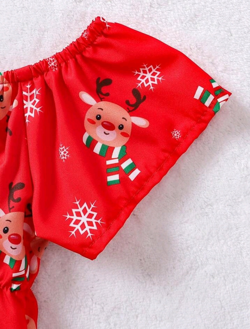 Christmas Reindeer Romper and Headband