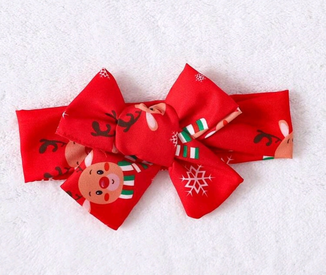 Christmas Reindeer Romper and Headband