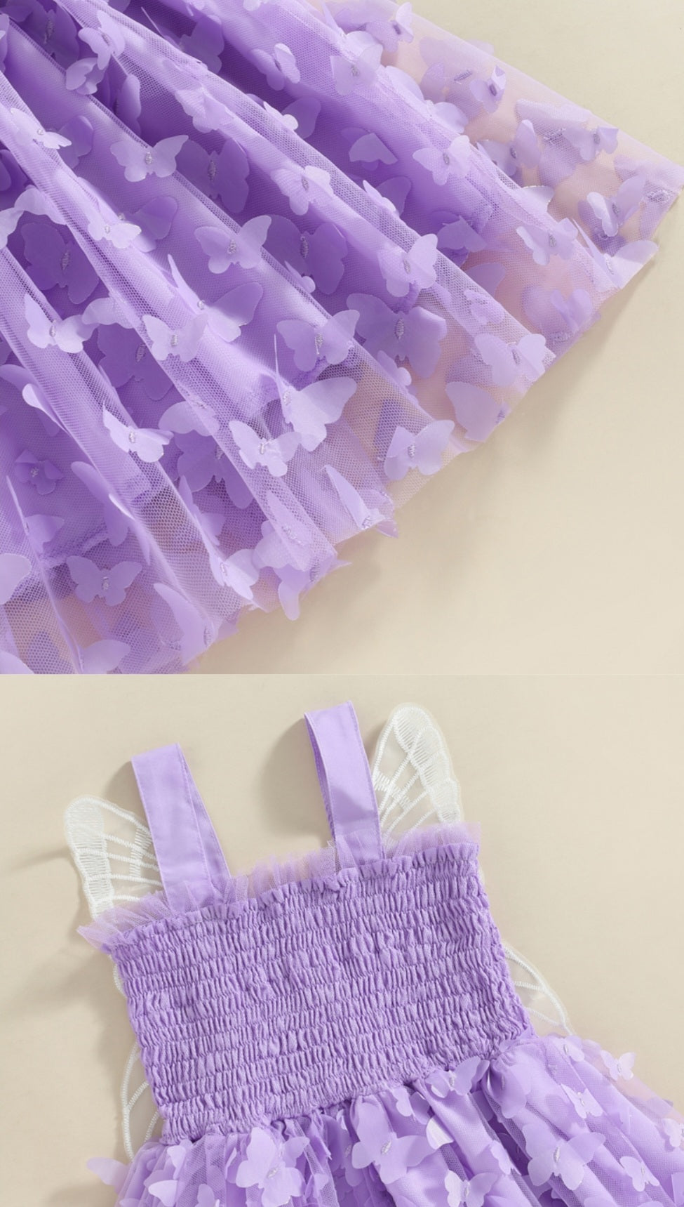 Purple Butterfly Dress