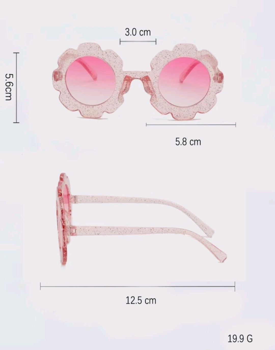 3PSC Daisy Sunglass Set