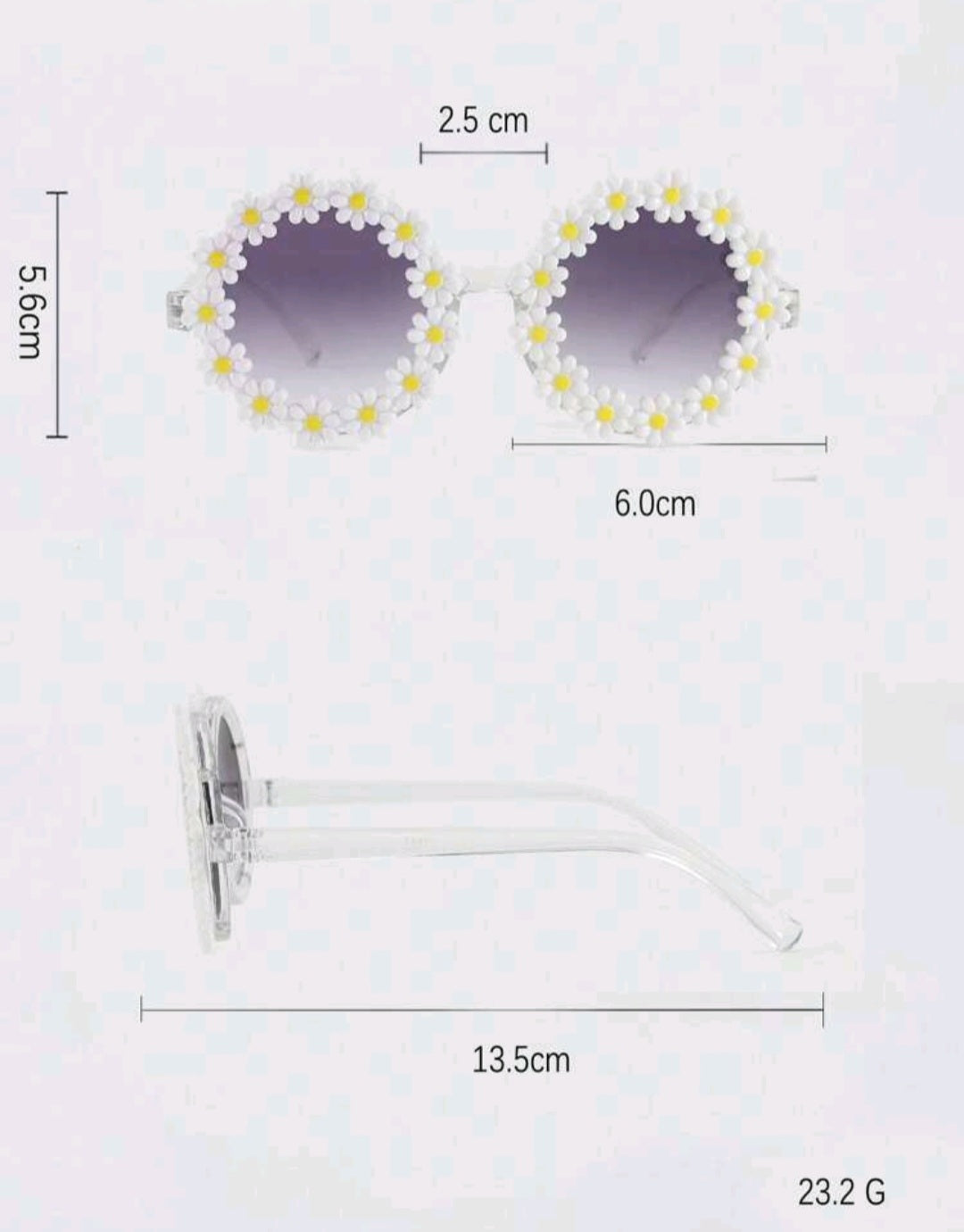 3PSC Daisy Sunglass Set