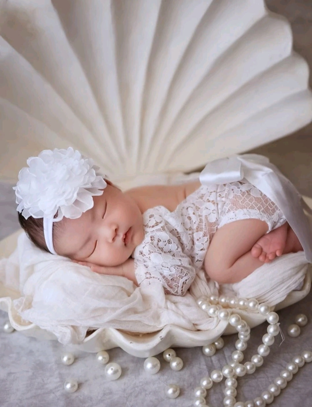 Lace Photoshoot Consume White