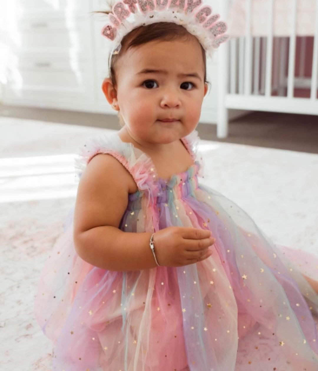 Rainbows and Stars Tulle Dress 1000415