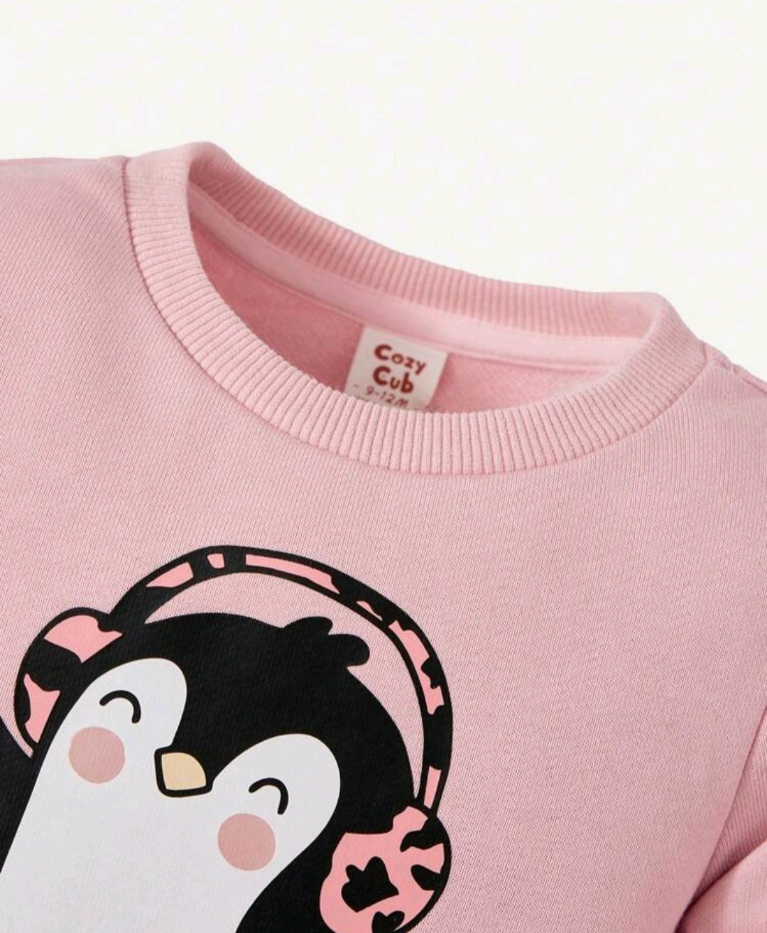 Penguin Cotton Crewnek Neck Top and Leggings