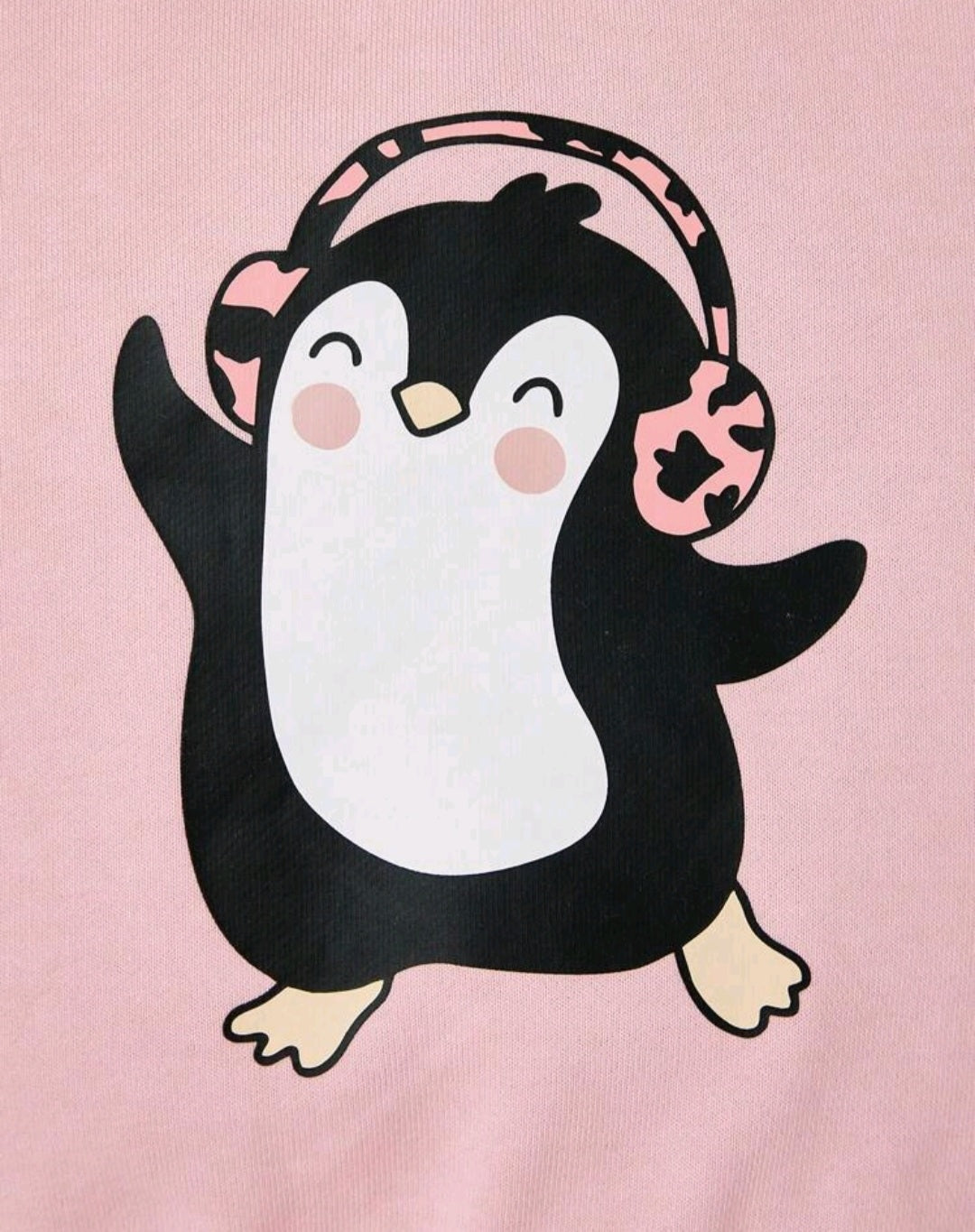 Penguin Cotton Crewnek Neck Top and Leggings