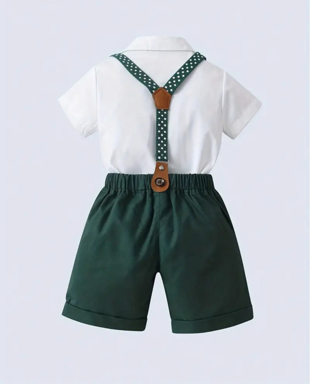 Forest Green Gentleman Suit 4PCS Outfit 2000136