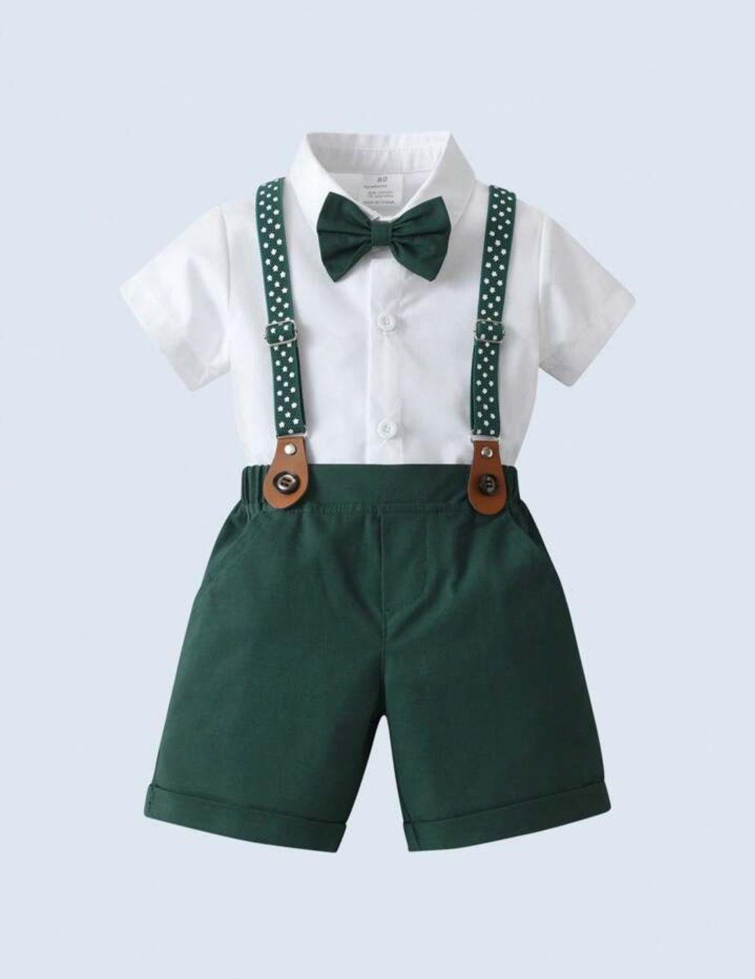 Forest Green Gentleman Suit 4PCS Outfit 2000136