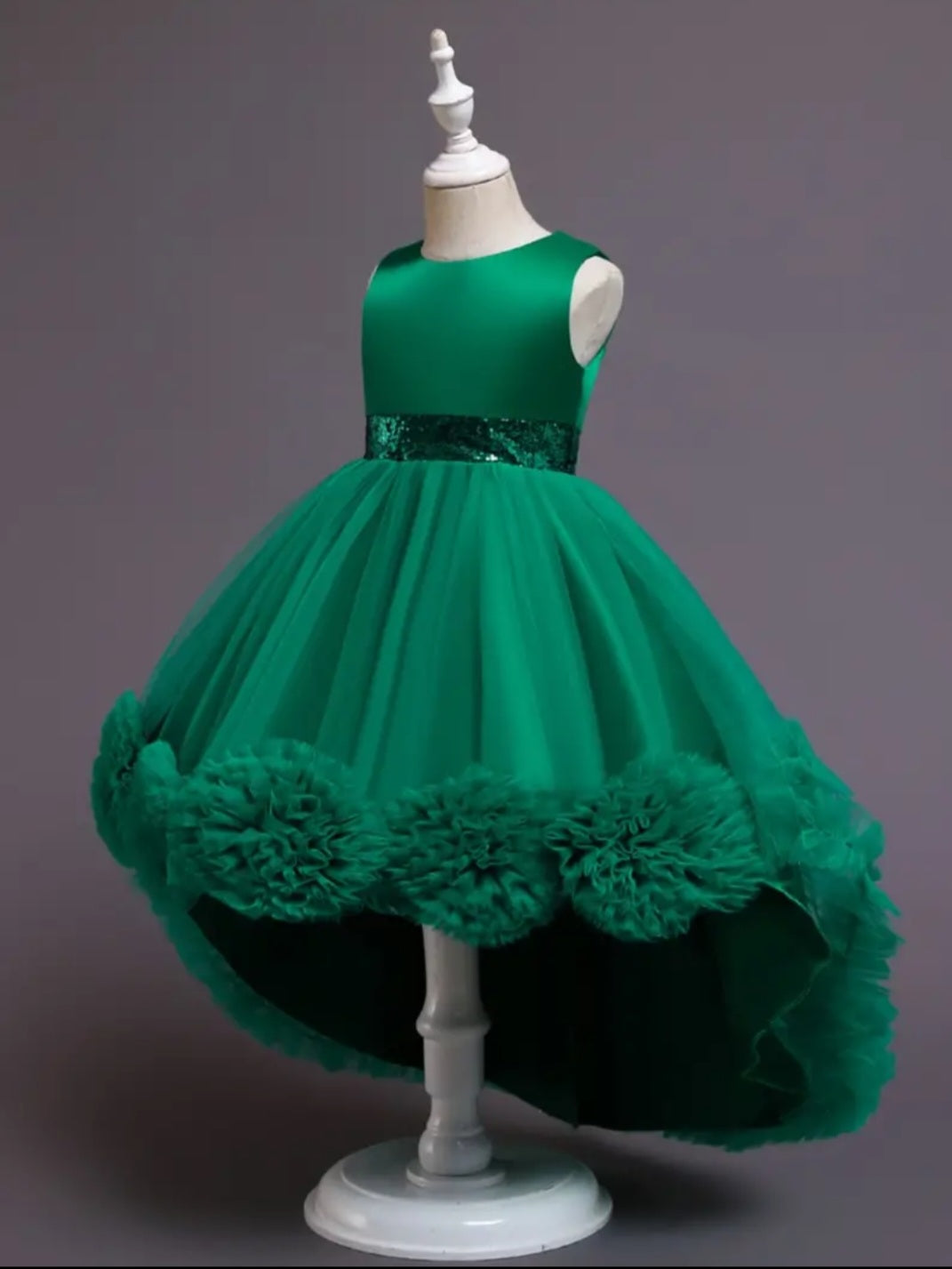 Forest Green Special Occasions Ball Cown 1000100