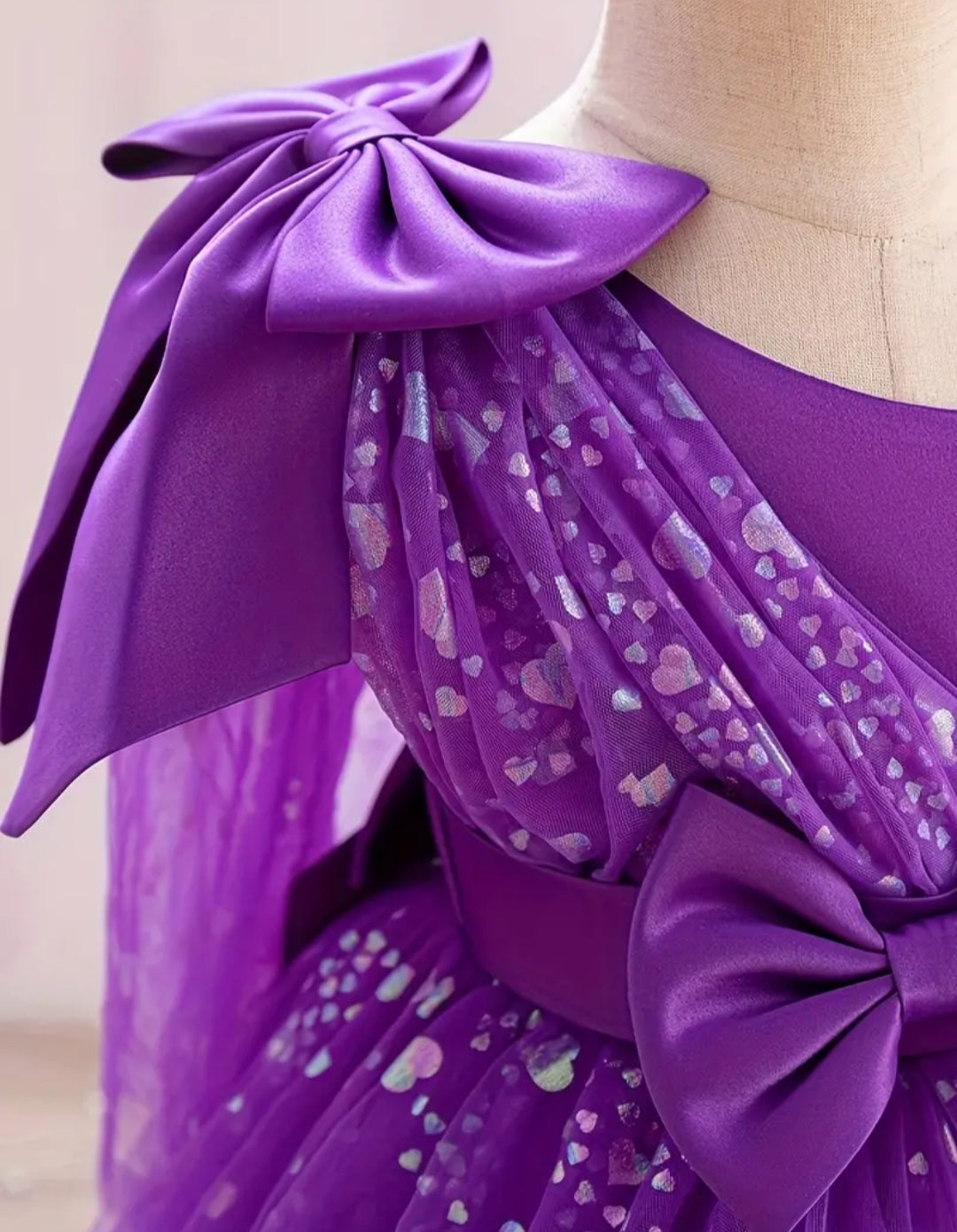 Purple Special Occassion Ball Gown
