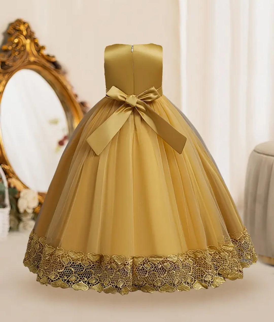 Gold Special Occasions Ball Gown