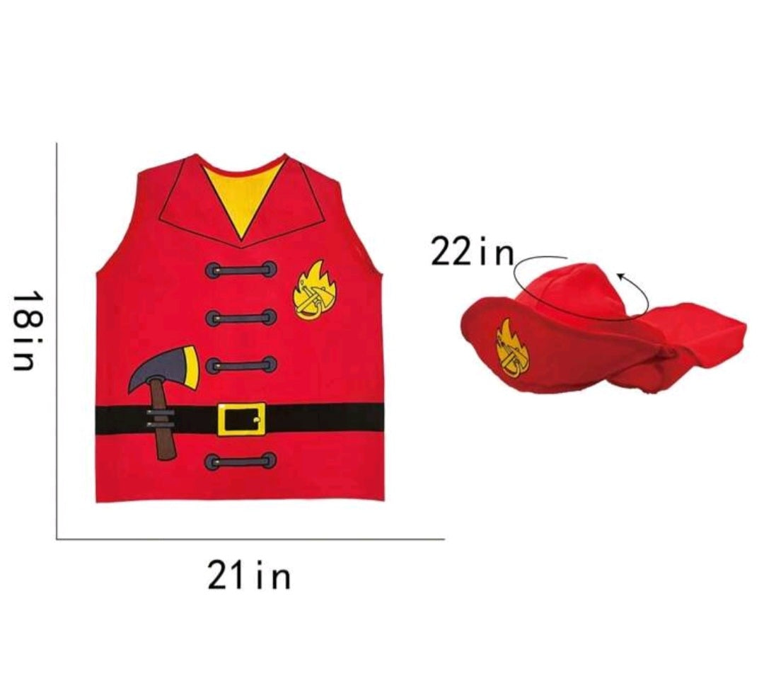 Fireman, Career Day, Halloween Outfit 4000182