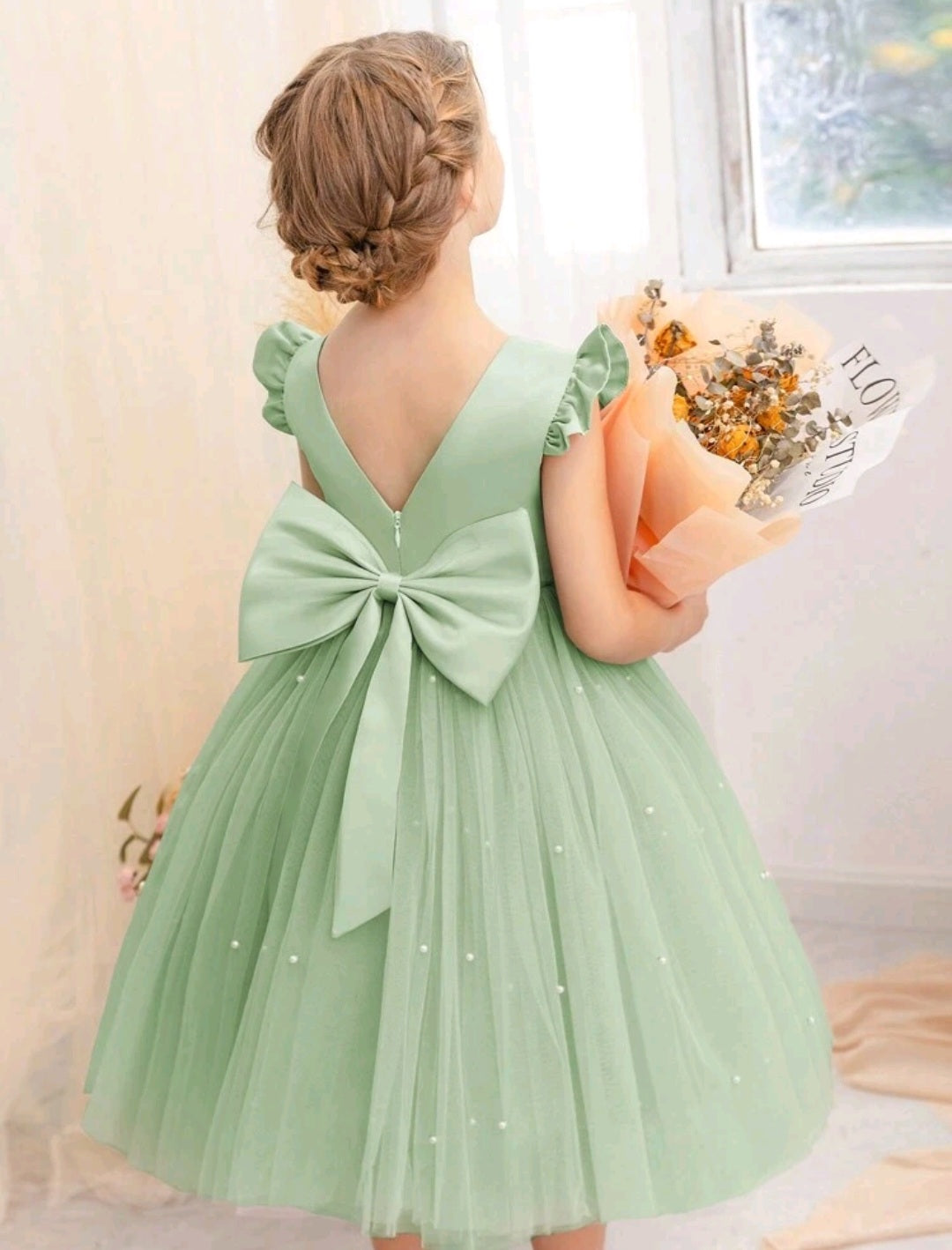 Sage Green Special Occasions Dress