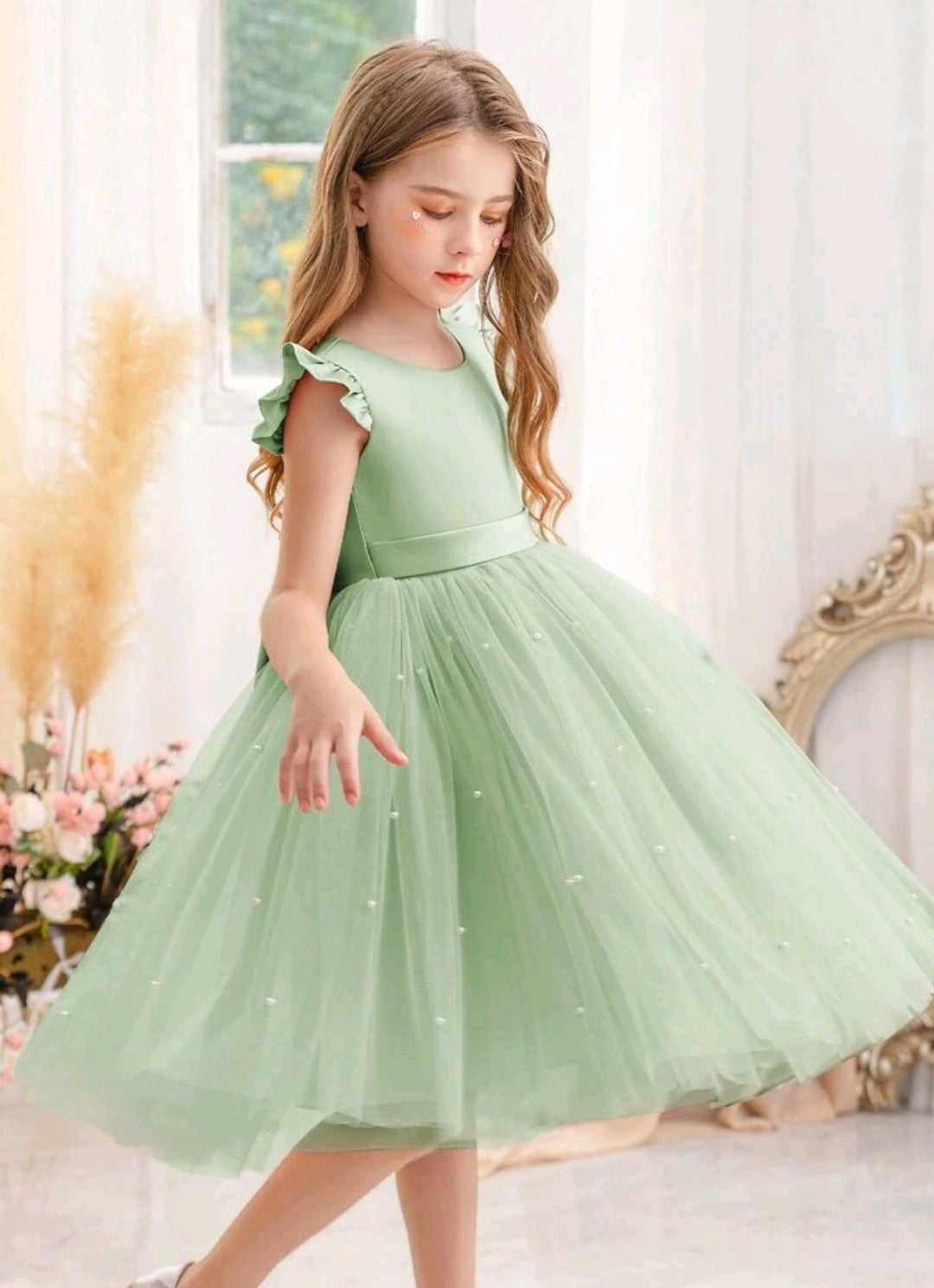 Sage Green Special Occasions Dress