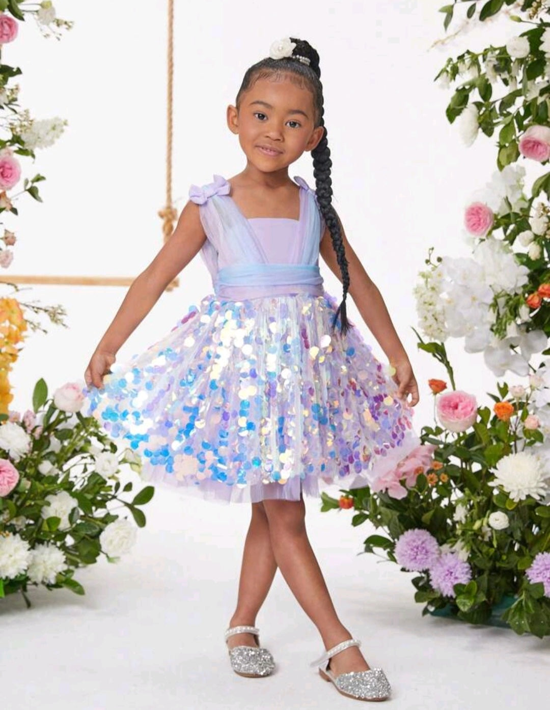 Rainbow, Mermaid dress