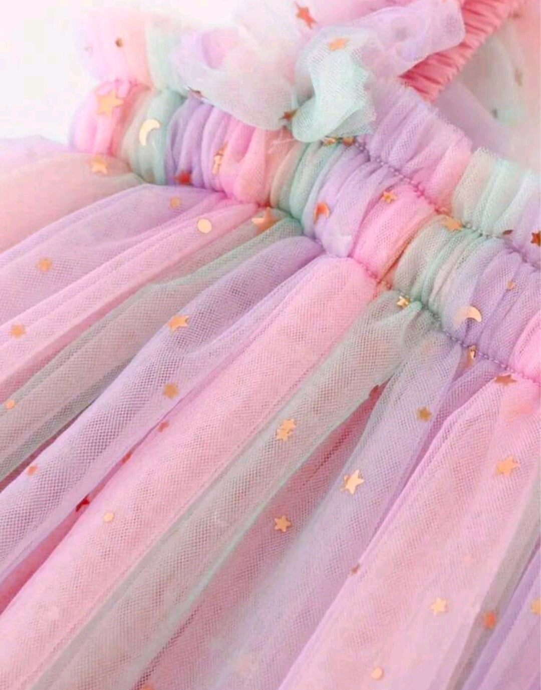 Rainbow Star Dress