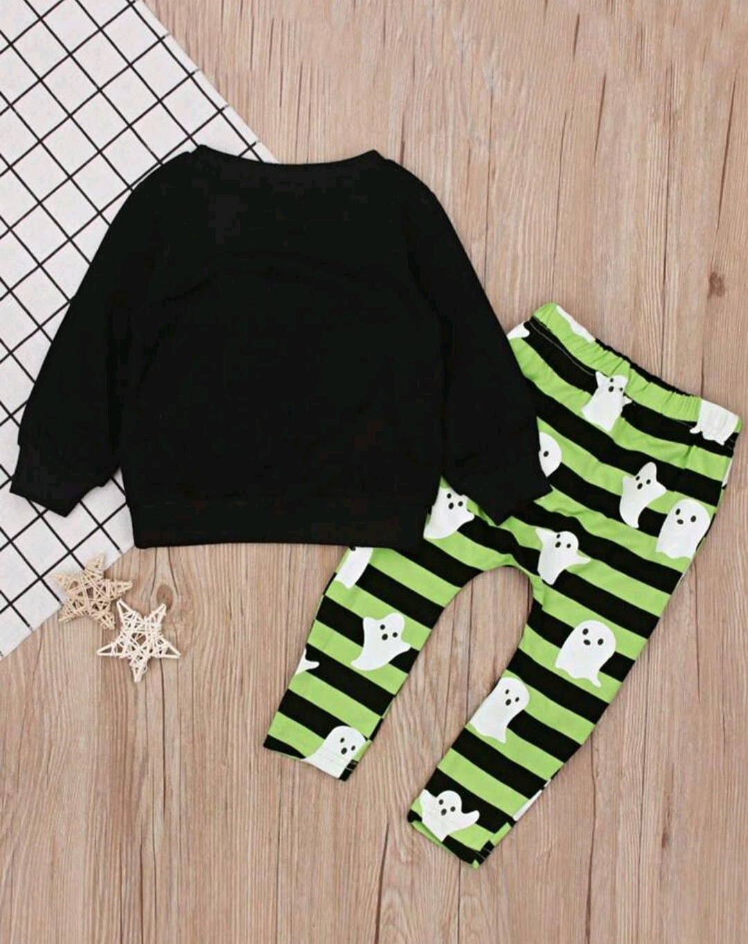 Ghost Black and Green 2PSC Outfit