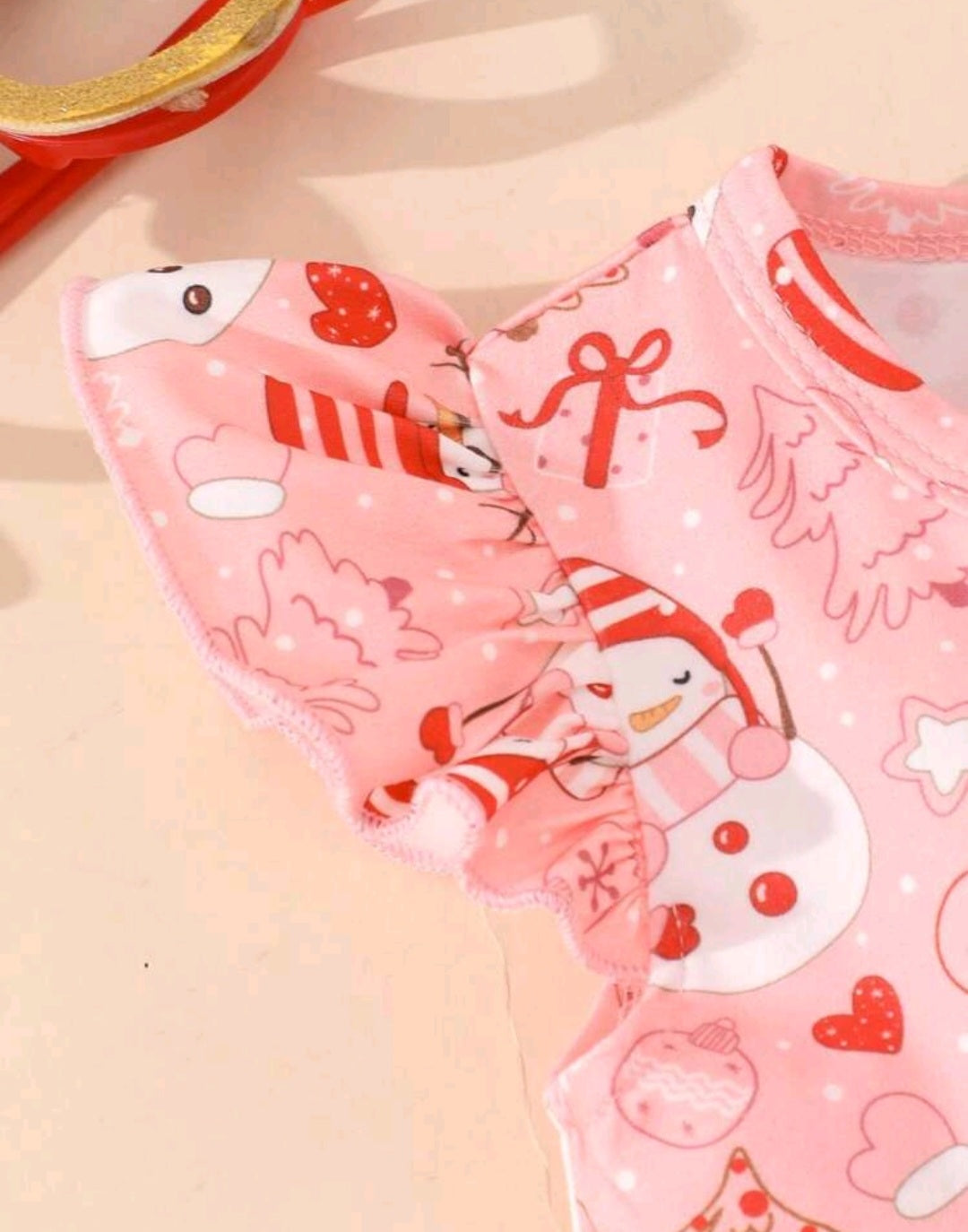 Pink Christmas Dress