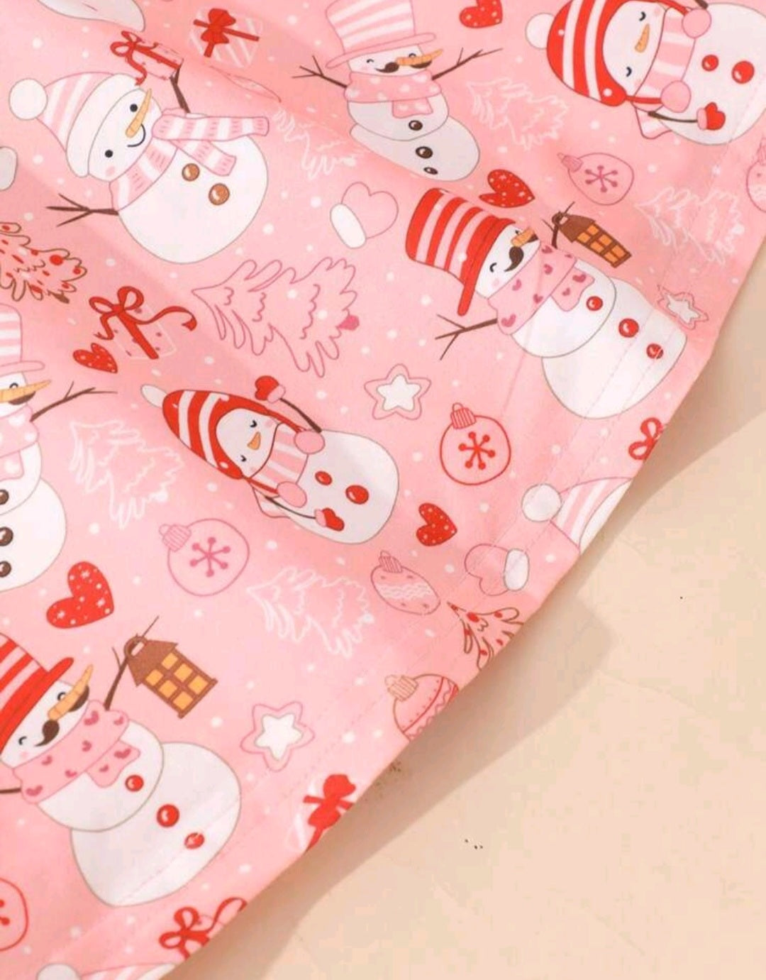 Pink Christmas Dress