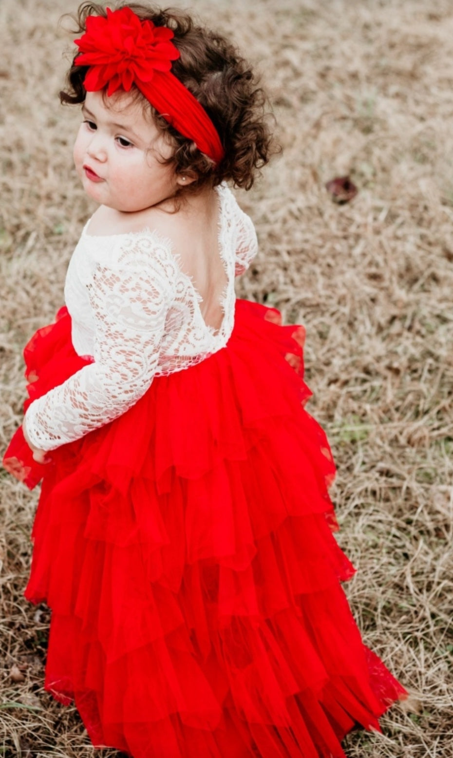 Long Sleeve Lace Red Wine Special Occasions Dress