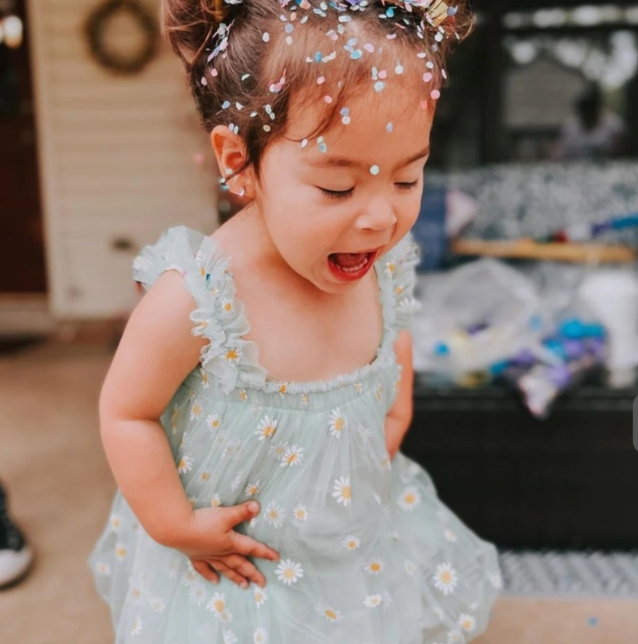 Green Daisy Dress