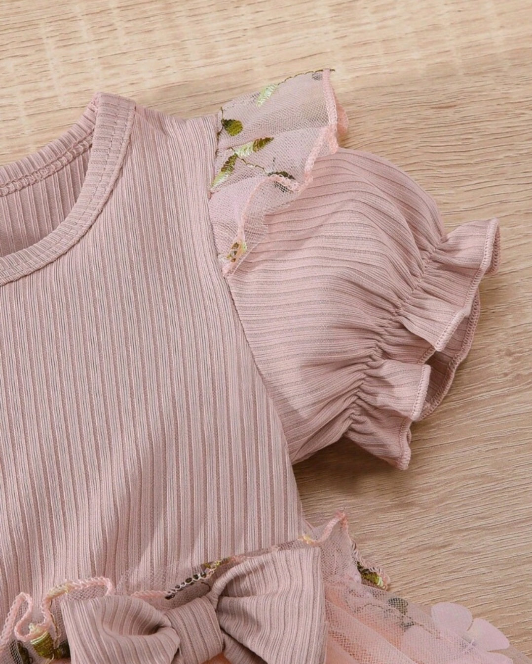 Floral Embroidered Dress 1000779