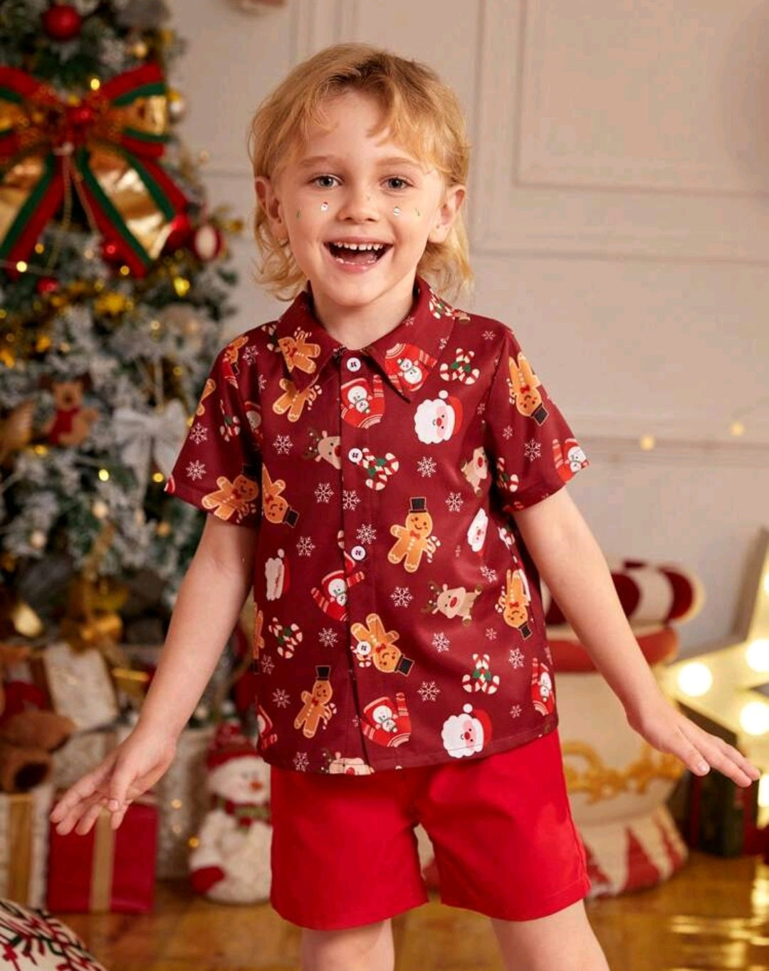 2PSC Gentleman Suit Christmas