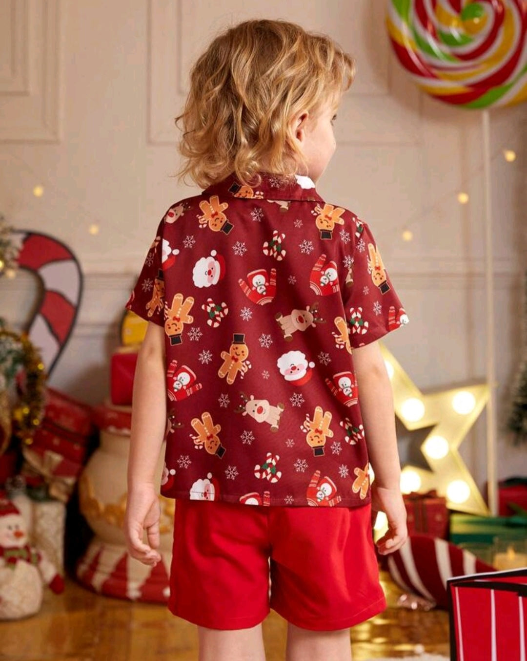 2PSC Gentleman Suit Christmas