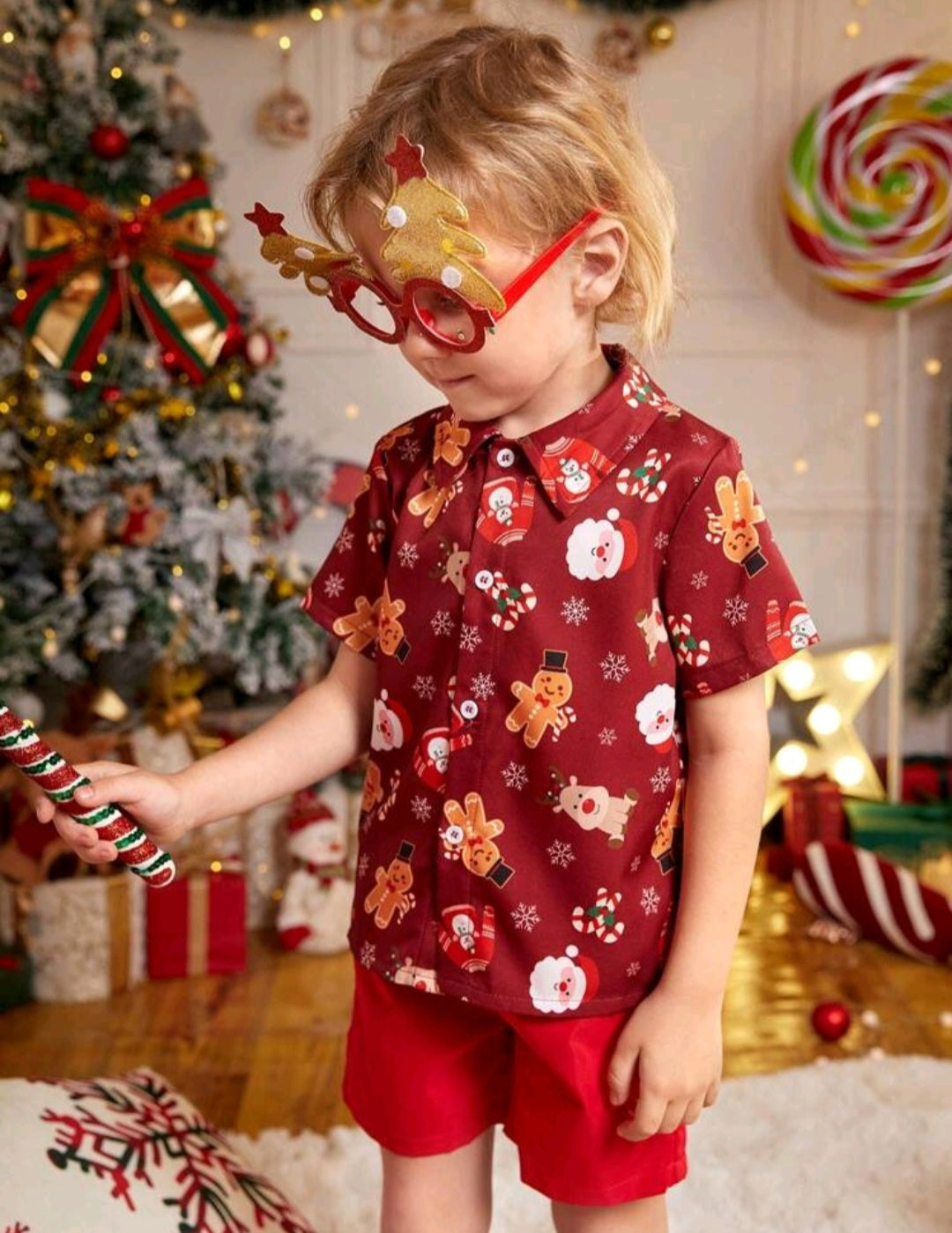 2PSC Gentleman Suit Christmas