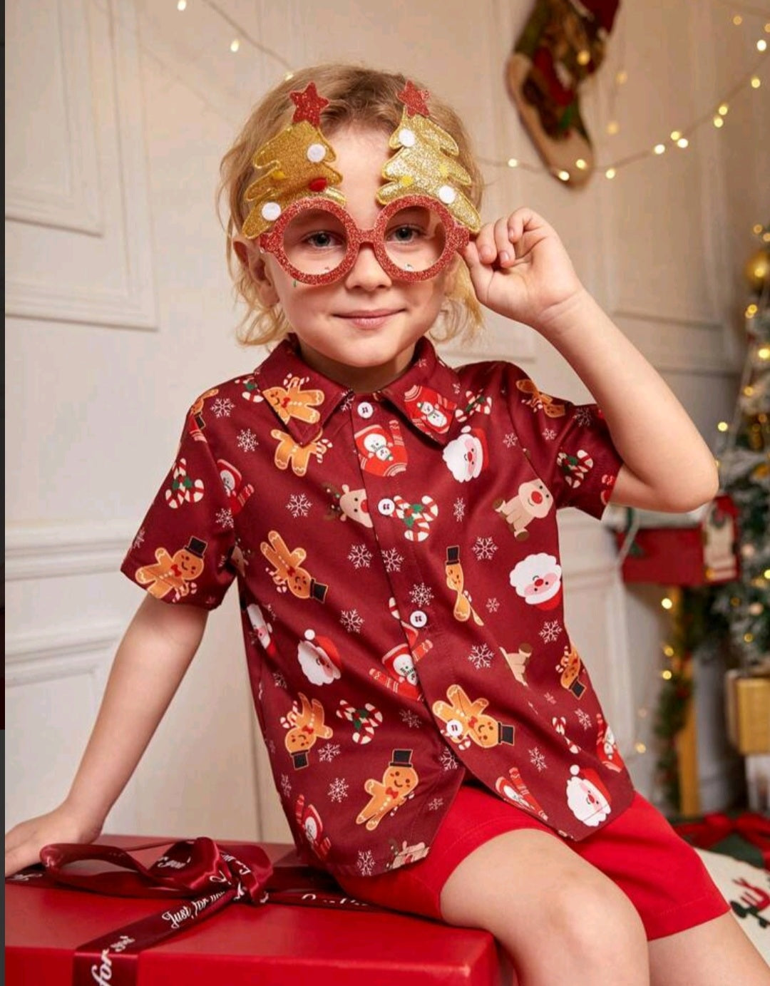 2PSC Gentleman Suit Christmas