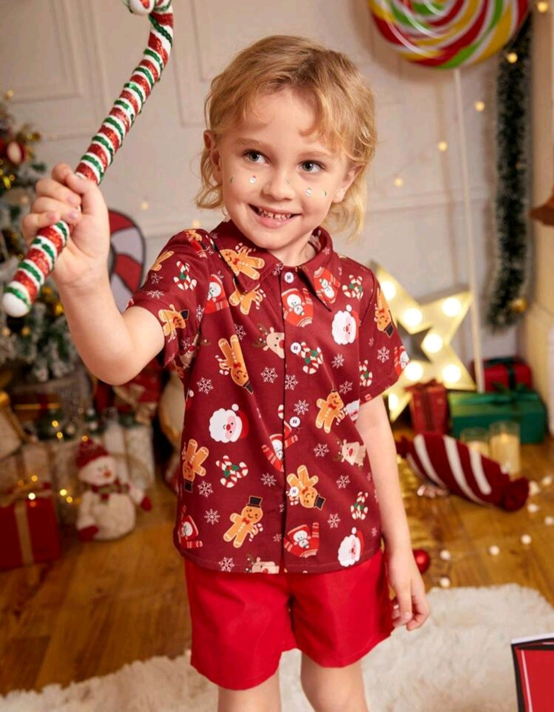 2PSC Gentleman Suit Christmas