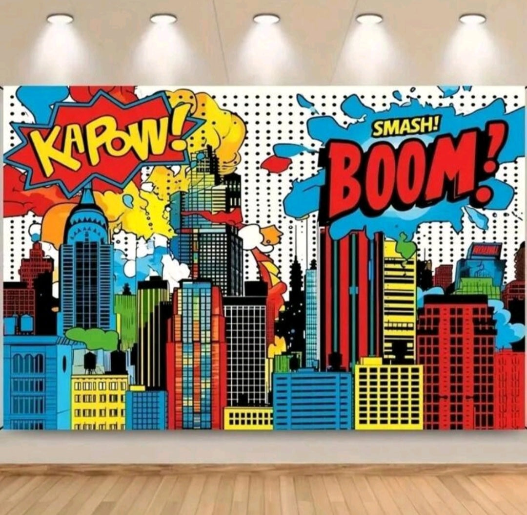 Superhero Banner #500026
