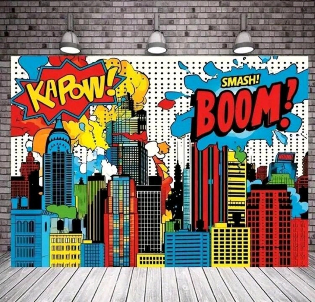 Superhero Banner 500026