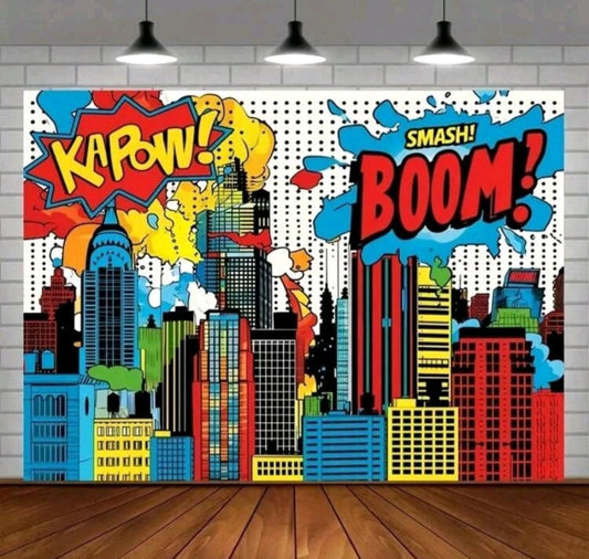 Superhero Banner #500026