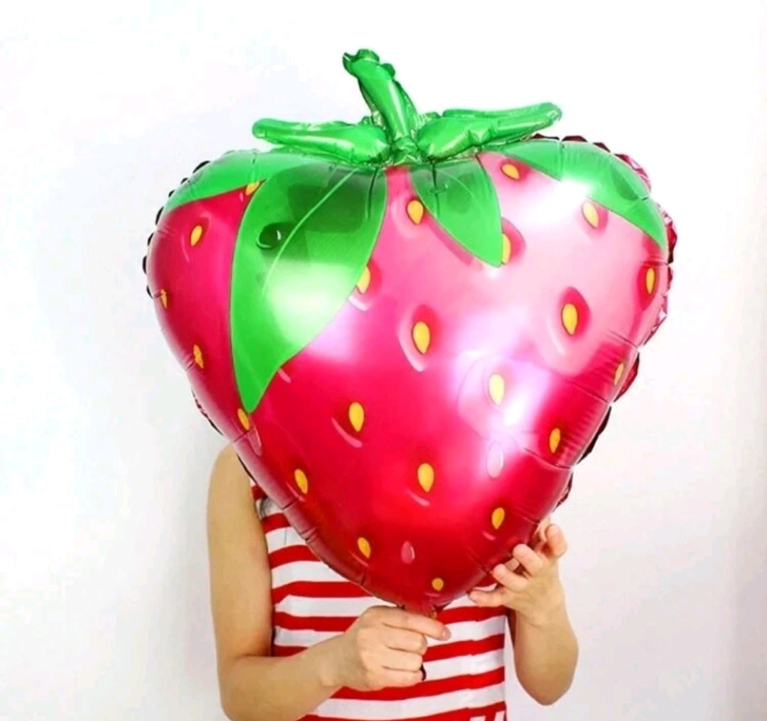 6PCS Strawberry Balloon Set