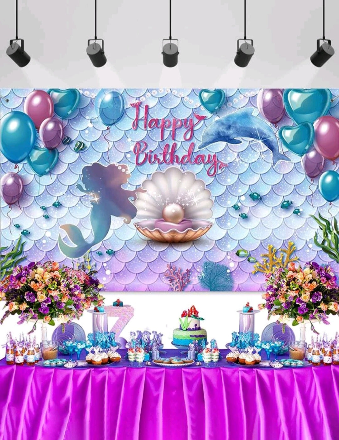 Mermaid Backdrop