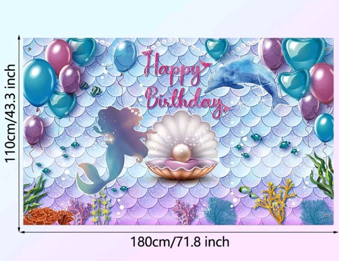 Mermaid Backdrop