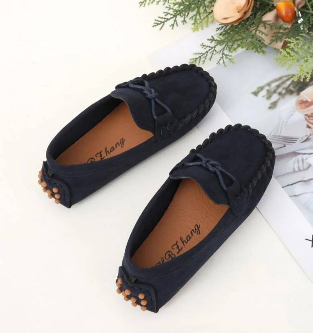 Navy Loafer Measurements outside sole