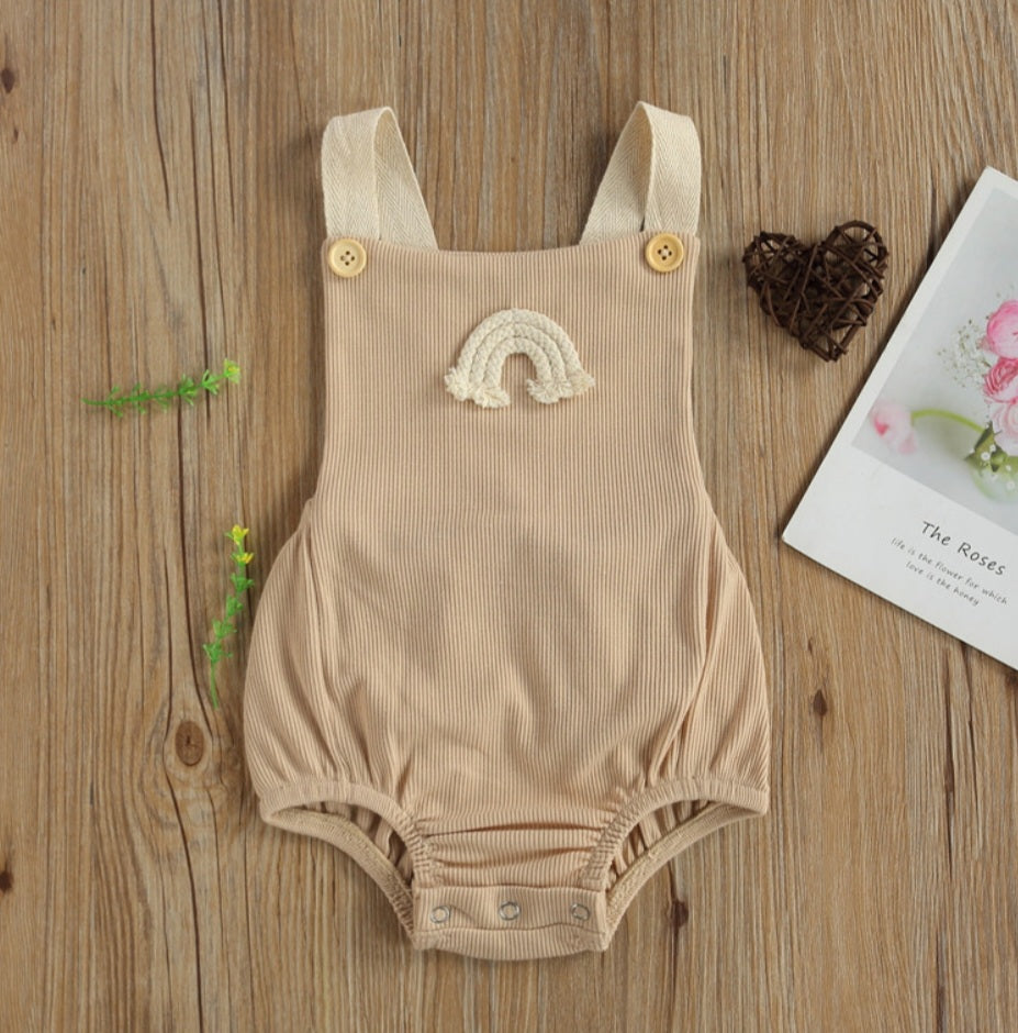 Rainbow Camel Romper Gender Neutral