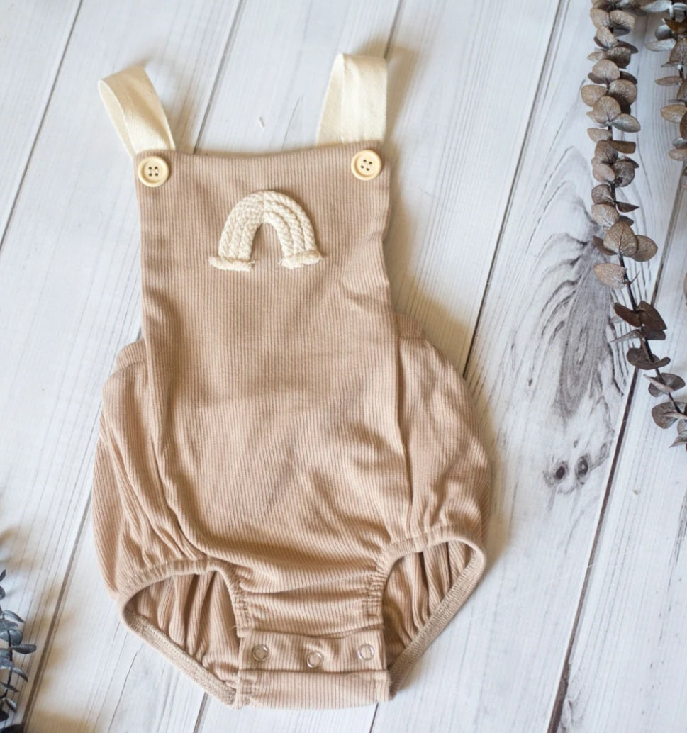 Rainbow Camel Romper Gender Neutral