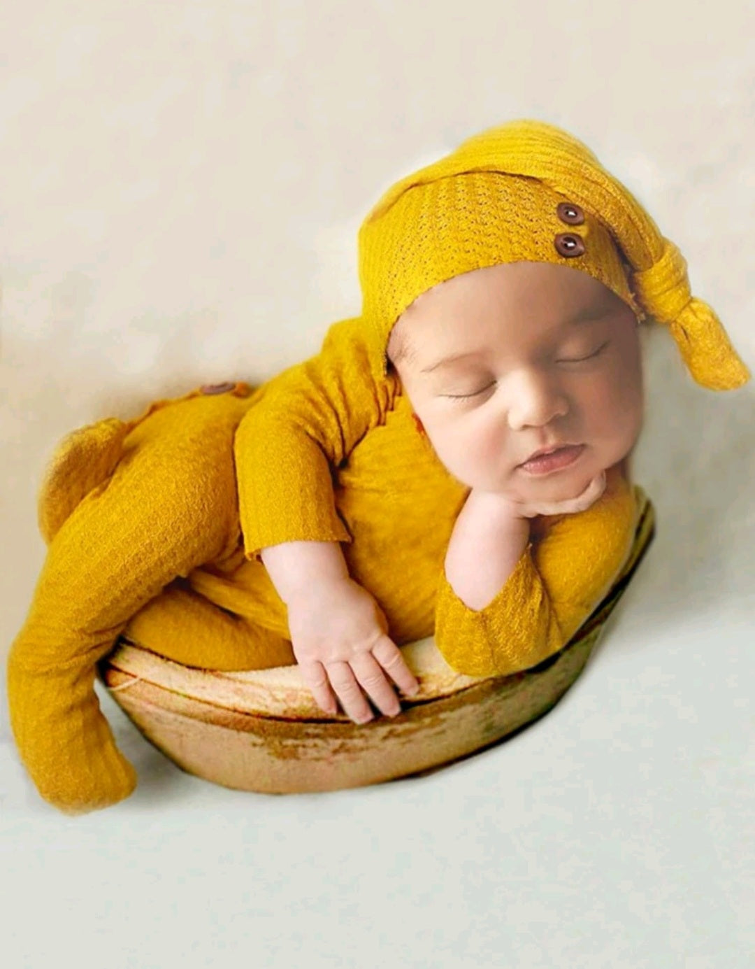 Yellow Photoshoot Outfit