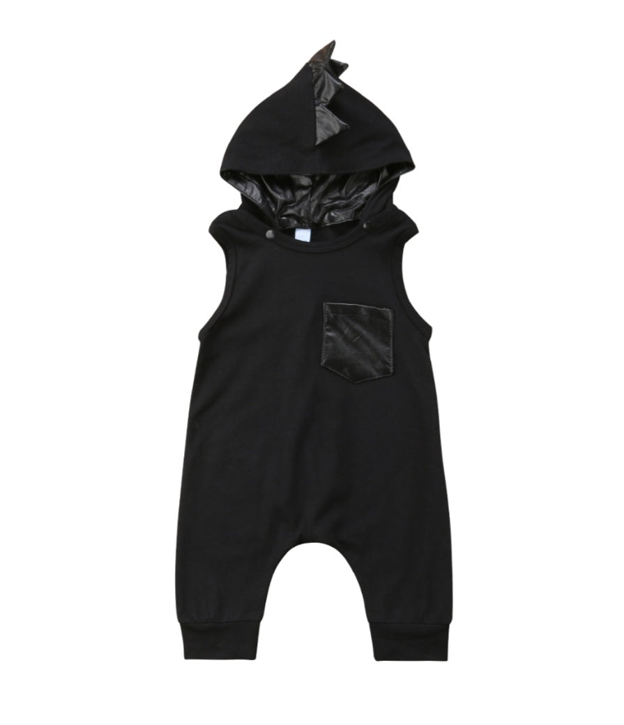 Black Dino Jumpsuit