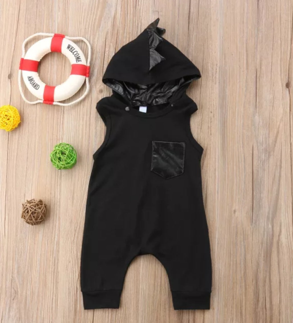 Black Dino Jumpsuit