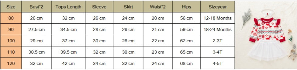 Christmas Tutu Set and Headband 1001077