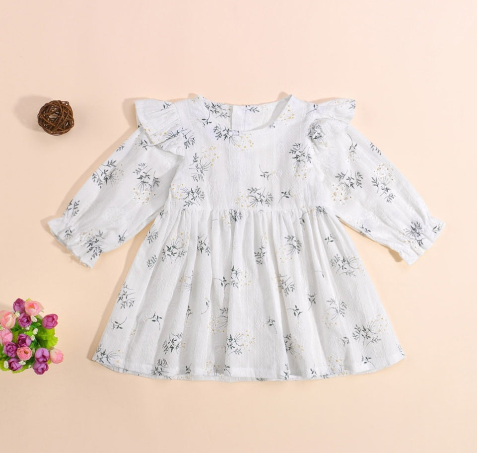 Vintage Floral Lace Dress Also Available in Romper (SIBLING Outfit)
