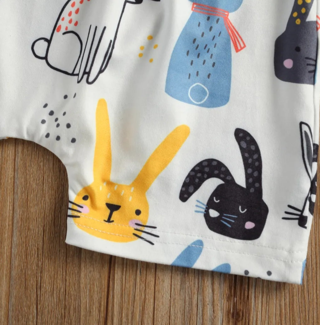 Show Me The Bunny Vest and Shorts
