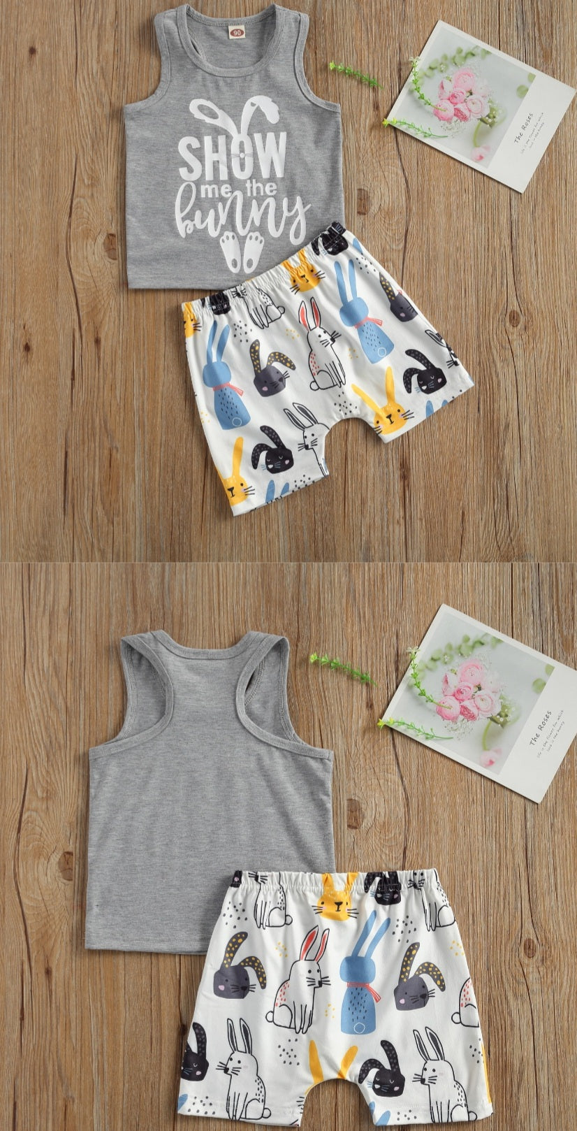 Show Me The Bunny Vest and Shorts